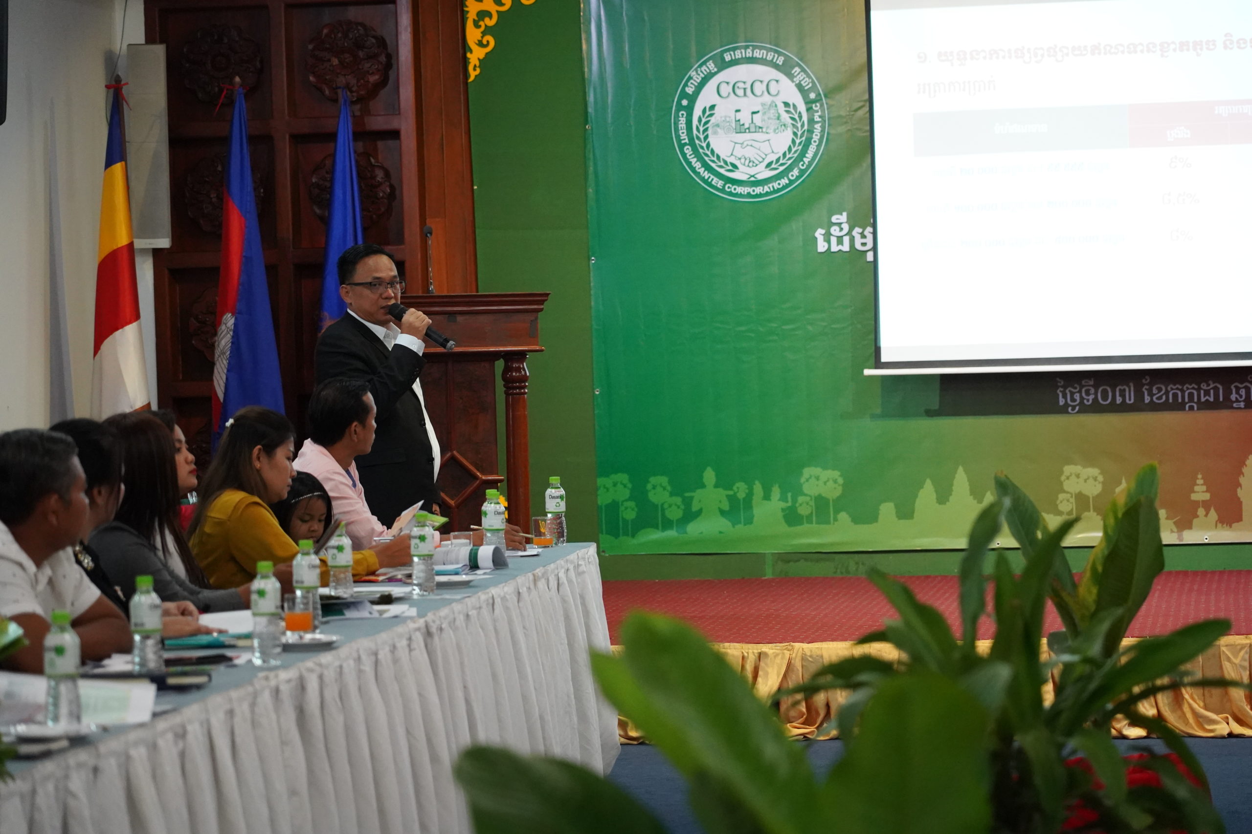Seminar on “Loans with Credit Guarantees to Support the Development of SMEs” in Battambang and Siem Reap Province