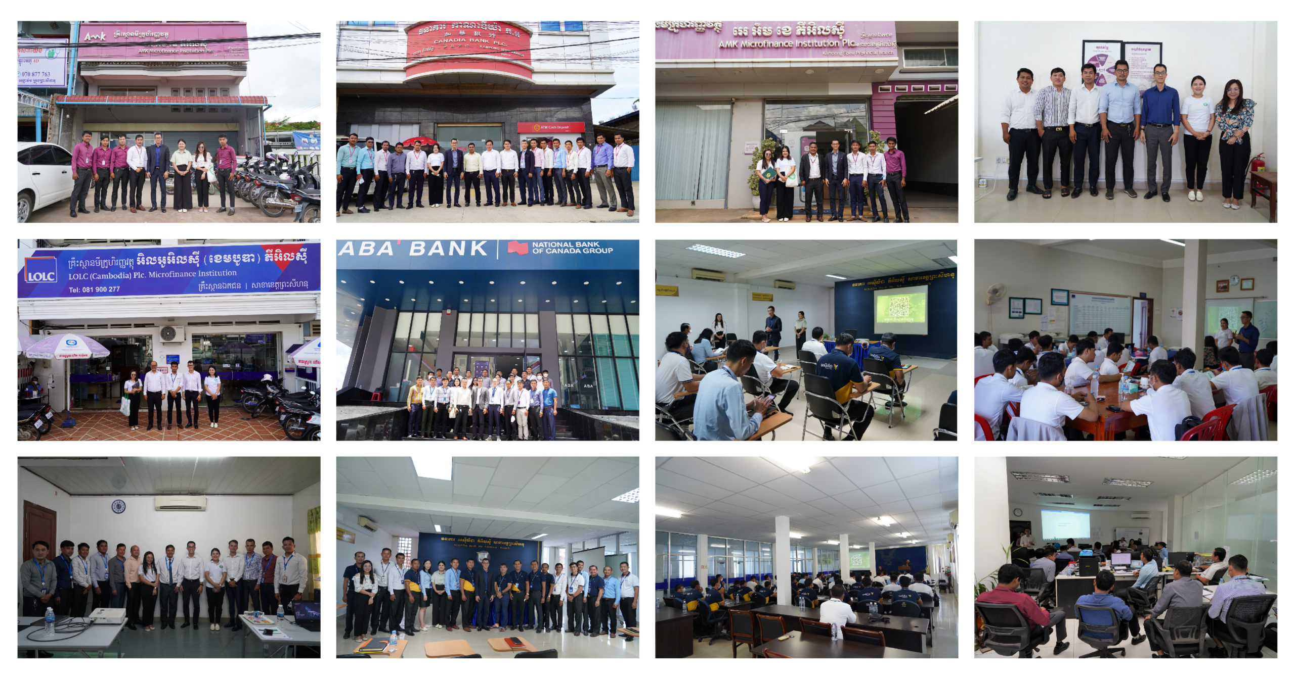 CGCC visits PFIs provincial branches in kampong Speu, Preah Sihanouk, and Kampot, to Enhance Collaboration on the Credit Guarantee
