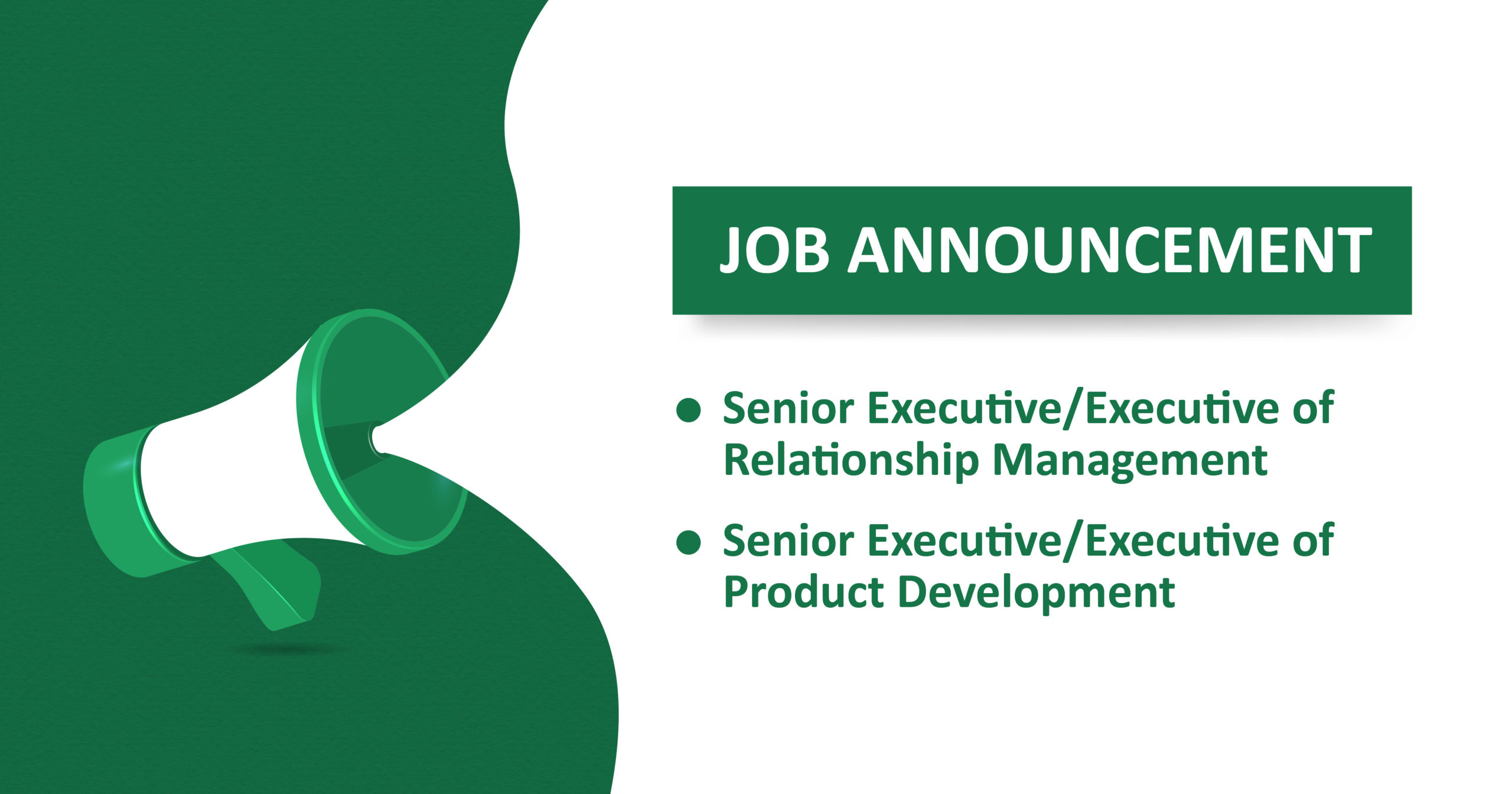Various Job Vacancies with CGCC-Senior Executive/Executive of Relationship Management and Senior Executive/Executive of Product Development