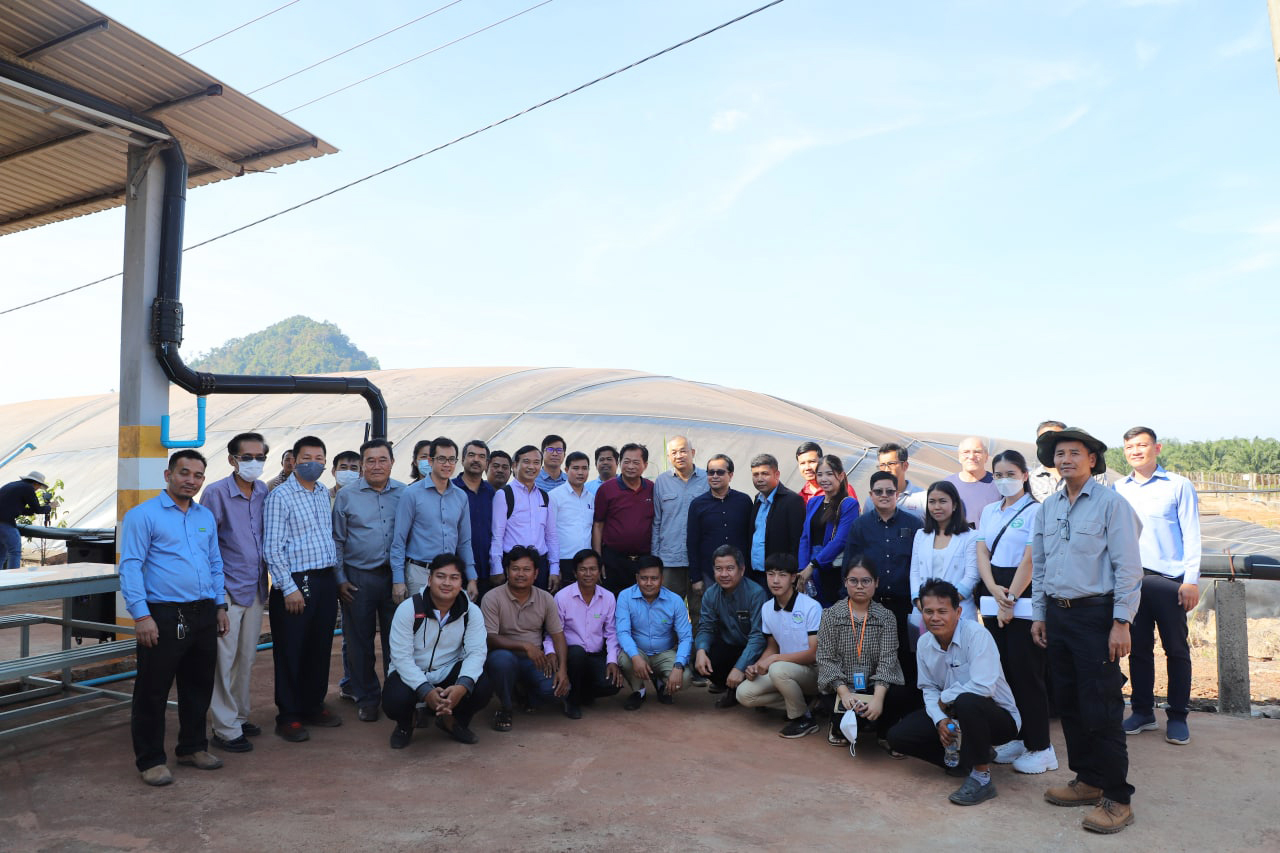 Exposure Visit to a Demonstration Site, Biogas-Based Power Plant of a Pig Farm in Preah Sihanouk Province