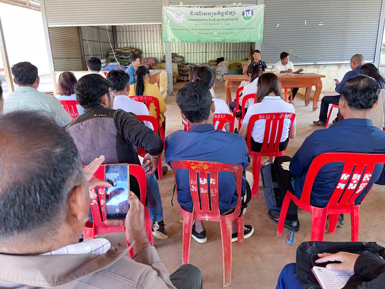 Study Tour to Agricultural Cooperatives and Microfinance Institutions’ Branches in Kampong Cham Province