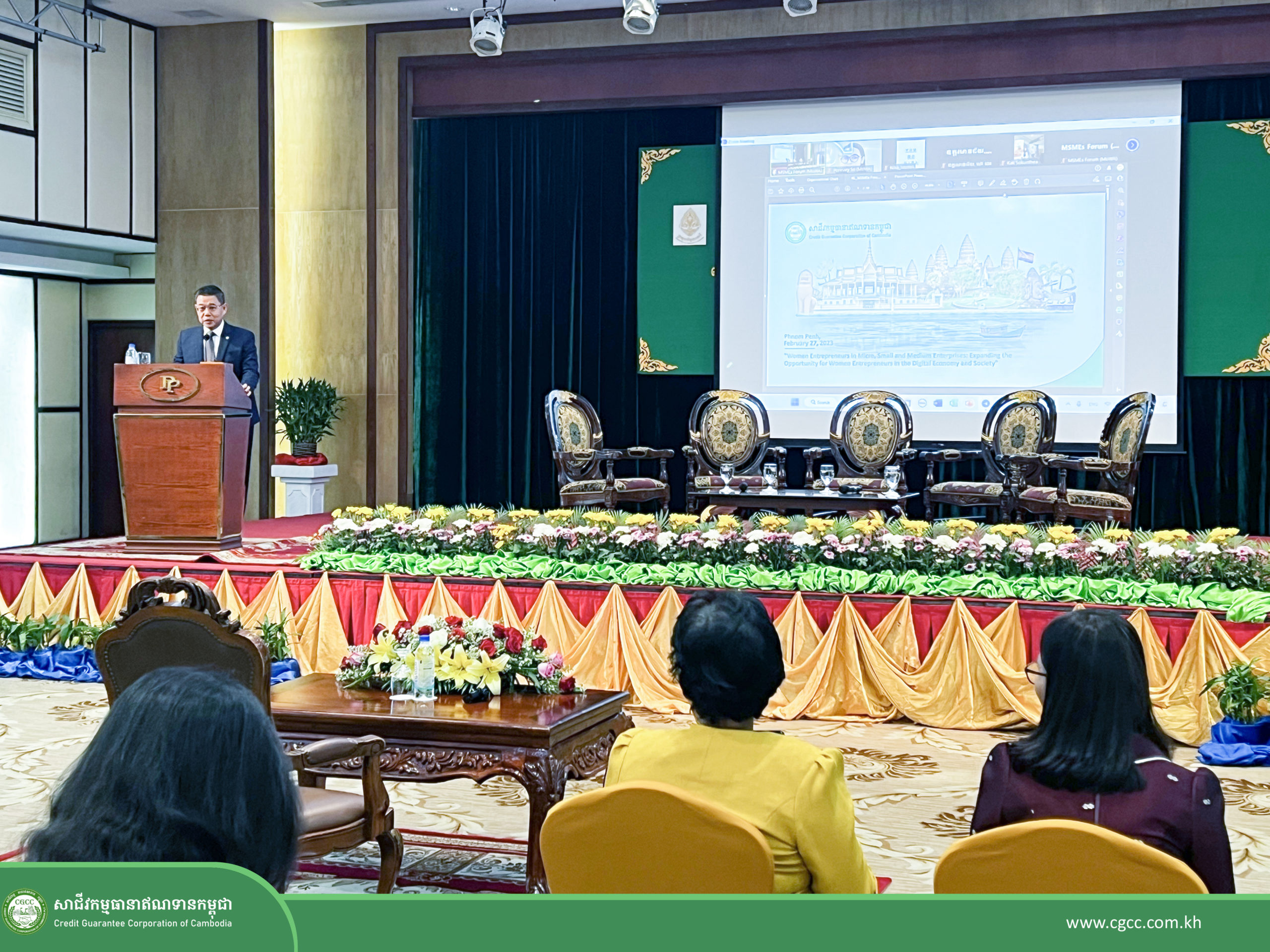 CGCC in the Seminar on “Women Entrepreneurs in MSMEs" of Ministry of Women Affairs