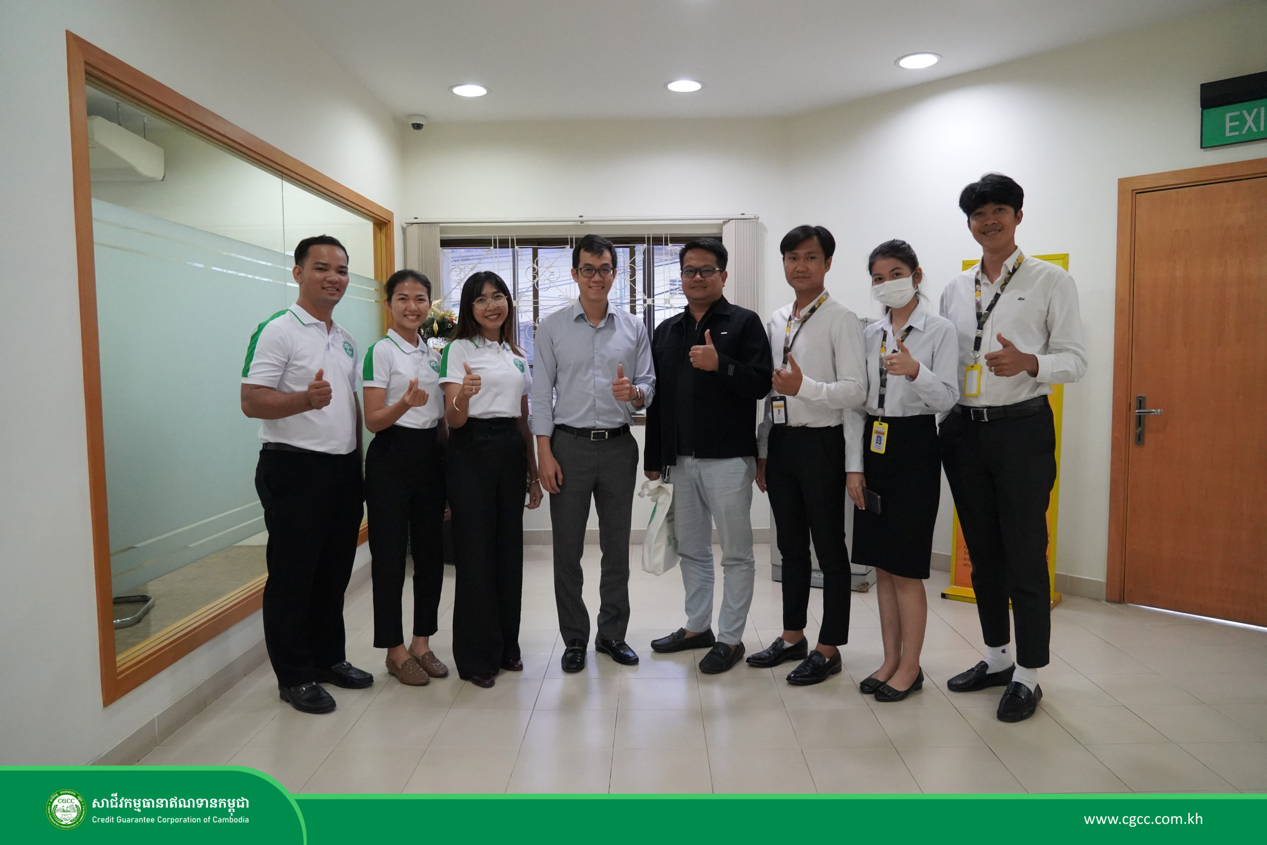 CGCC visits PFIs provincial branches in Kompong Cham, Kompong Thom and Preah Vihear, to Enhance Collaboration on the Credit Guarantee