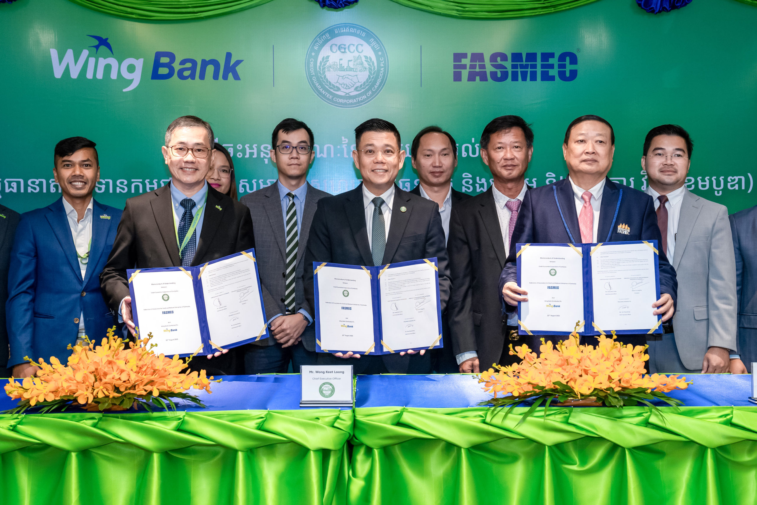 Wing Bank, CGCC, and FASMEC to Offer Guaranteed Loans and Market Accessibility to SMEs