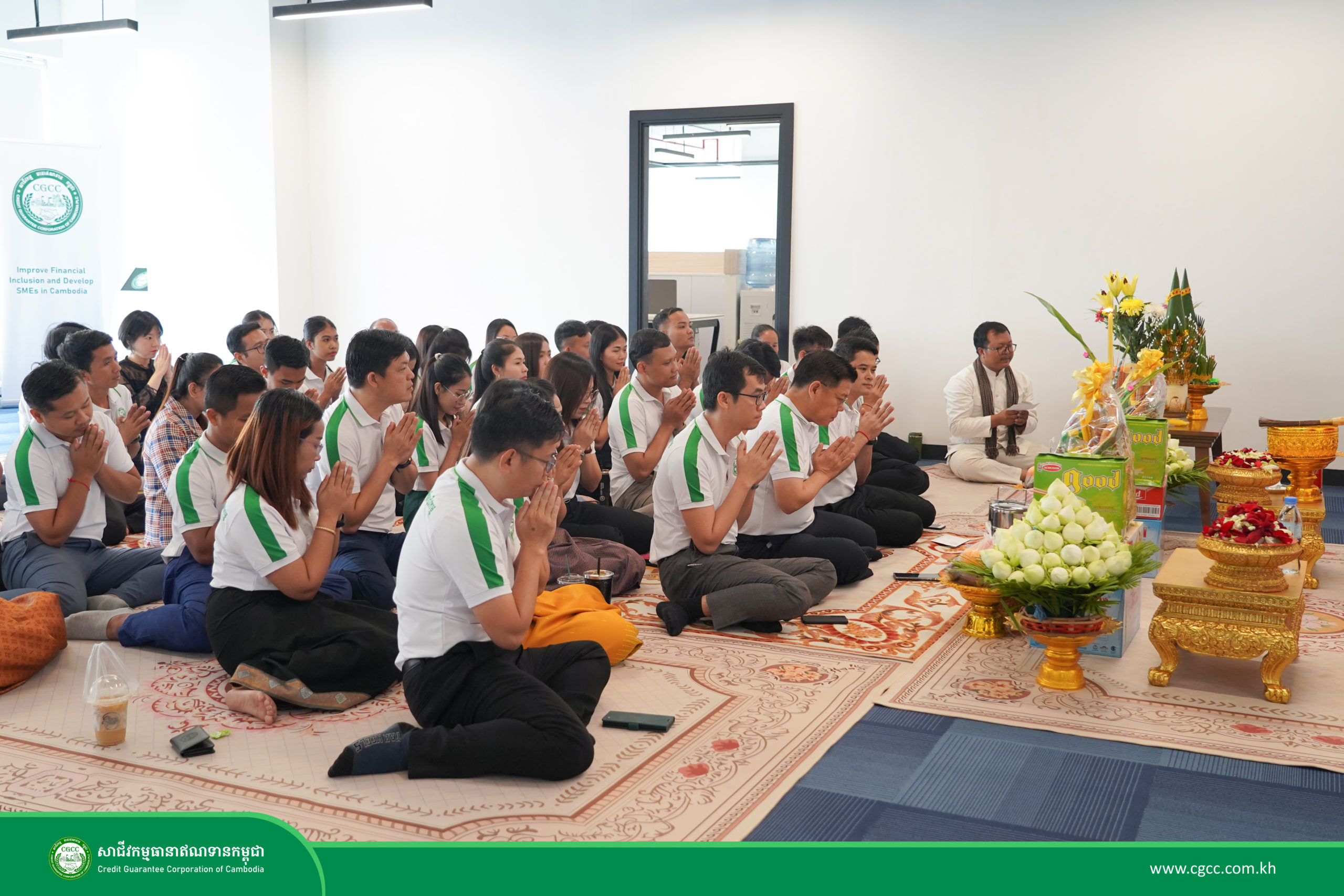 Blessing Ceremony to Welcome the Upcoming Pchum Ben Festival