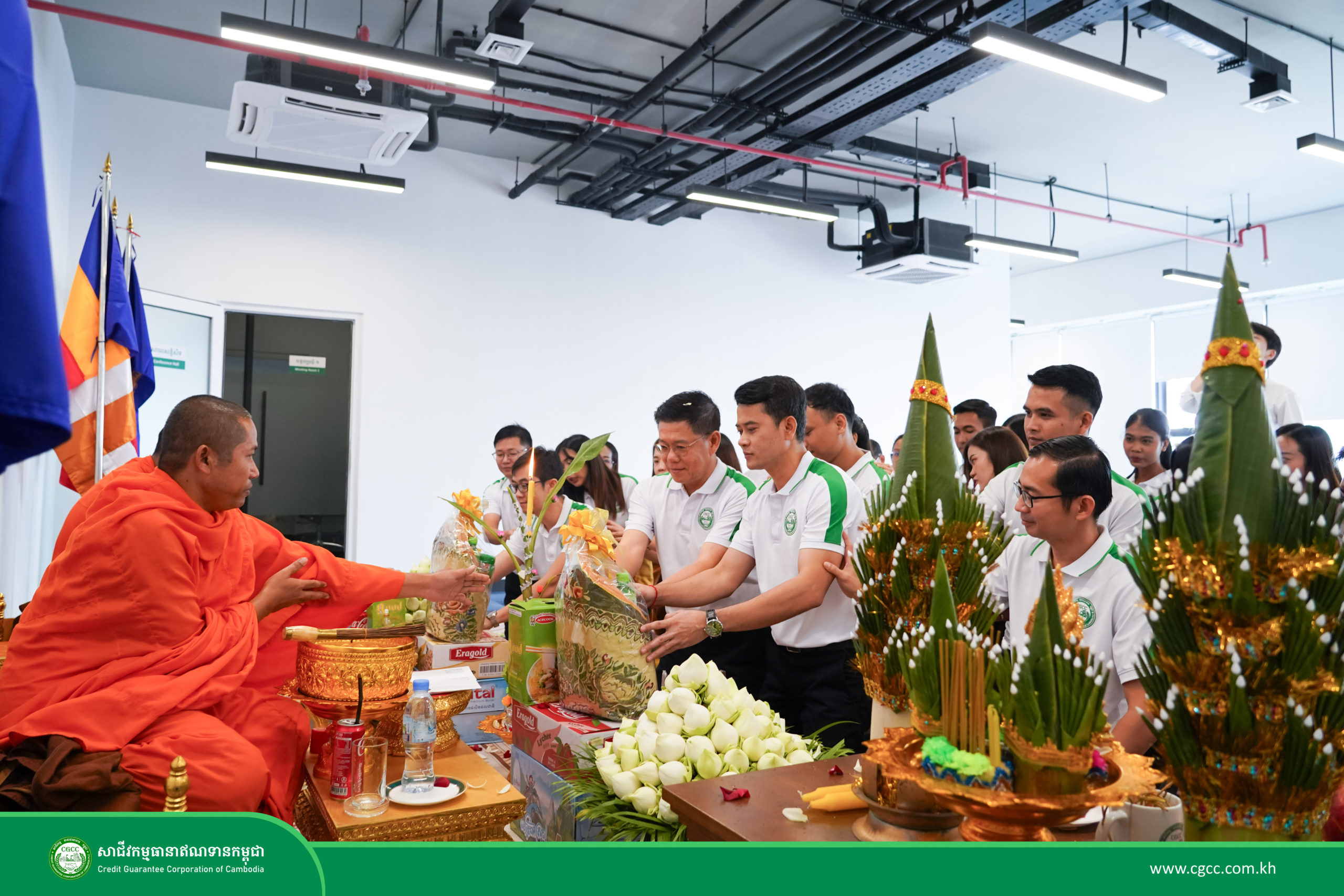 Blessing Ceremony to Welcome the Upcoming Pchum Ben Festival